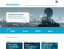 Tablet Screenshot of mexichem.com